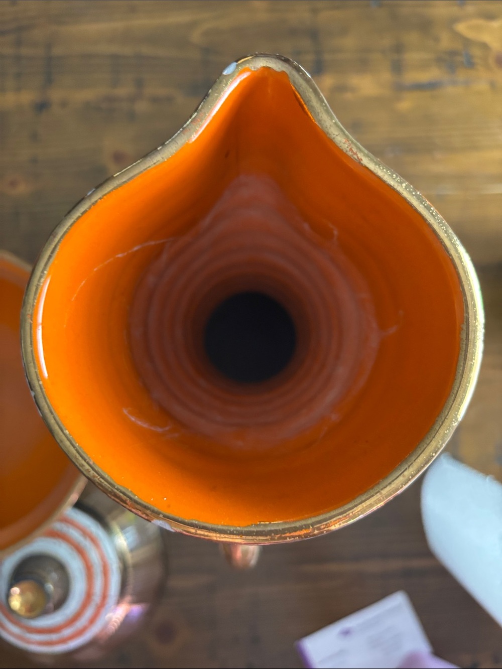 Beautiful Vintage Bitossi Striped Pitcher and Bowl 🔥 - Picture 7 of 12